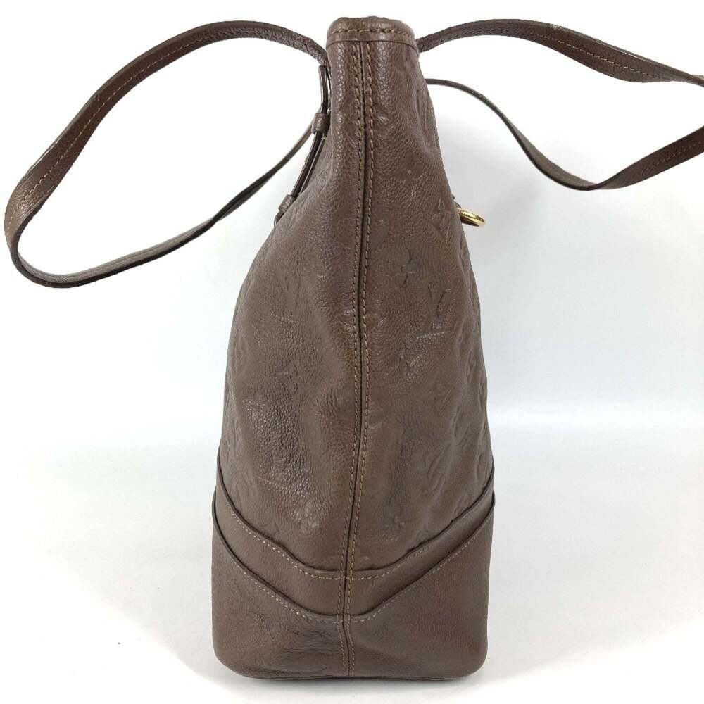 LOUIS VUITTON Authentic Brown Monogram Leather Shoulder Bag - Picture 3 of 16